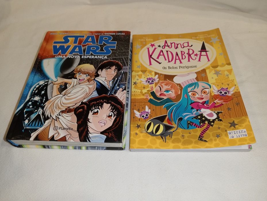 2 Livros - desenhos animados