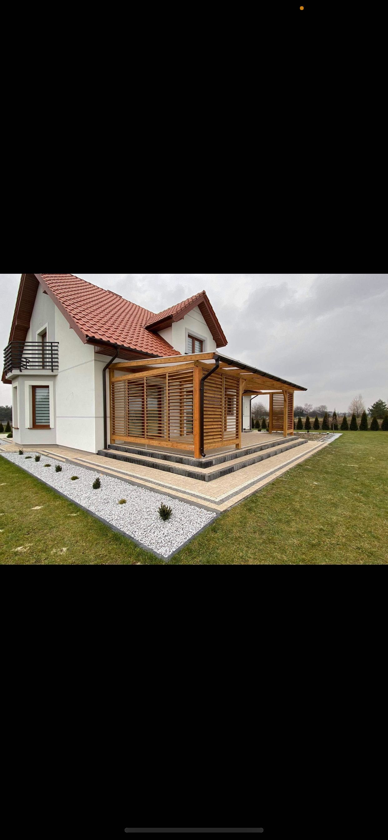 Wiata pergola zadaszenie weranda taras carport konstrukcja drewniana