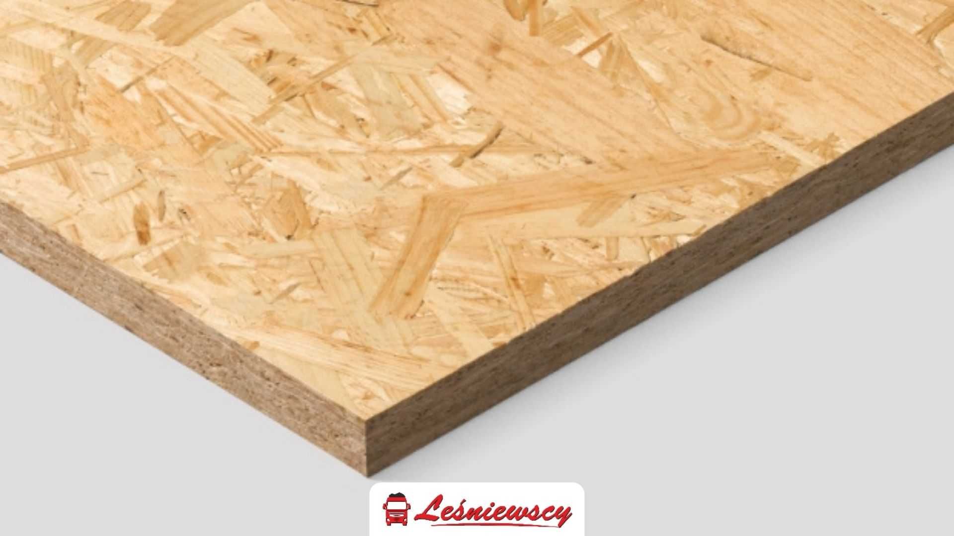 Płyta OSB 3, 12,18,22mm prosta krawędź 1250x2500mm OD RĘKI pleszew