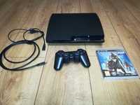 PlayStation 3 PS3 Slim + kable + gra + Dualshock 3 Sony