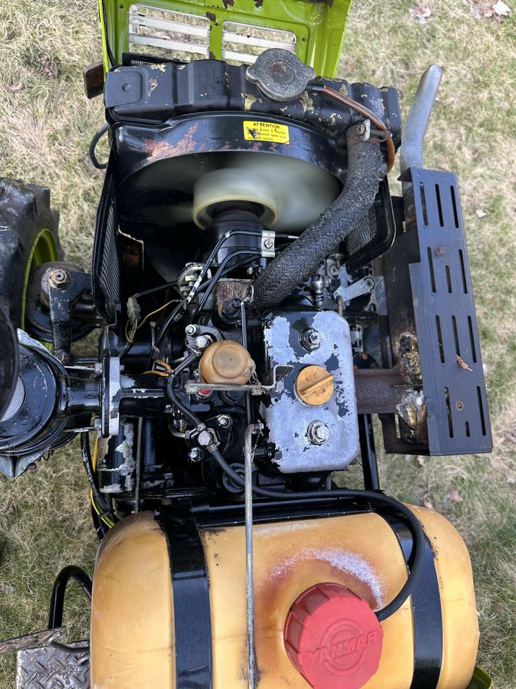Traktorek Yanmar YM 155D 15 KM 4x4