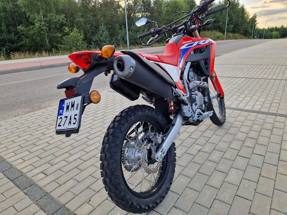 Motocykl Enduro HONDA CRF300L - Nowe OC i Przegląd