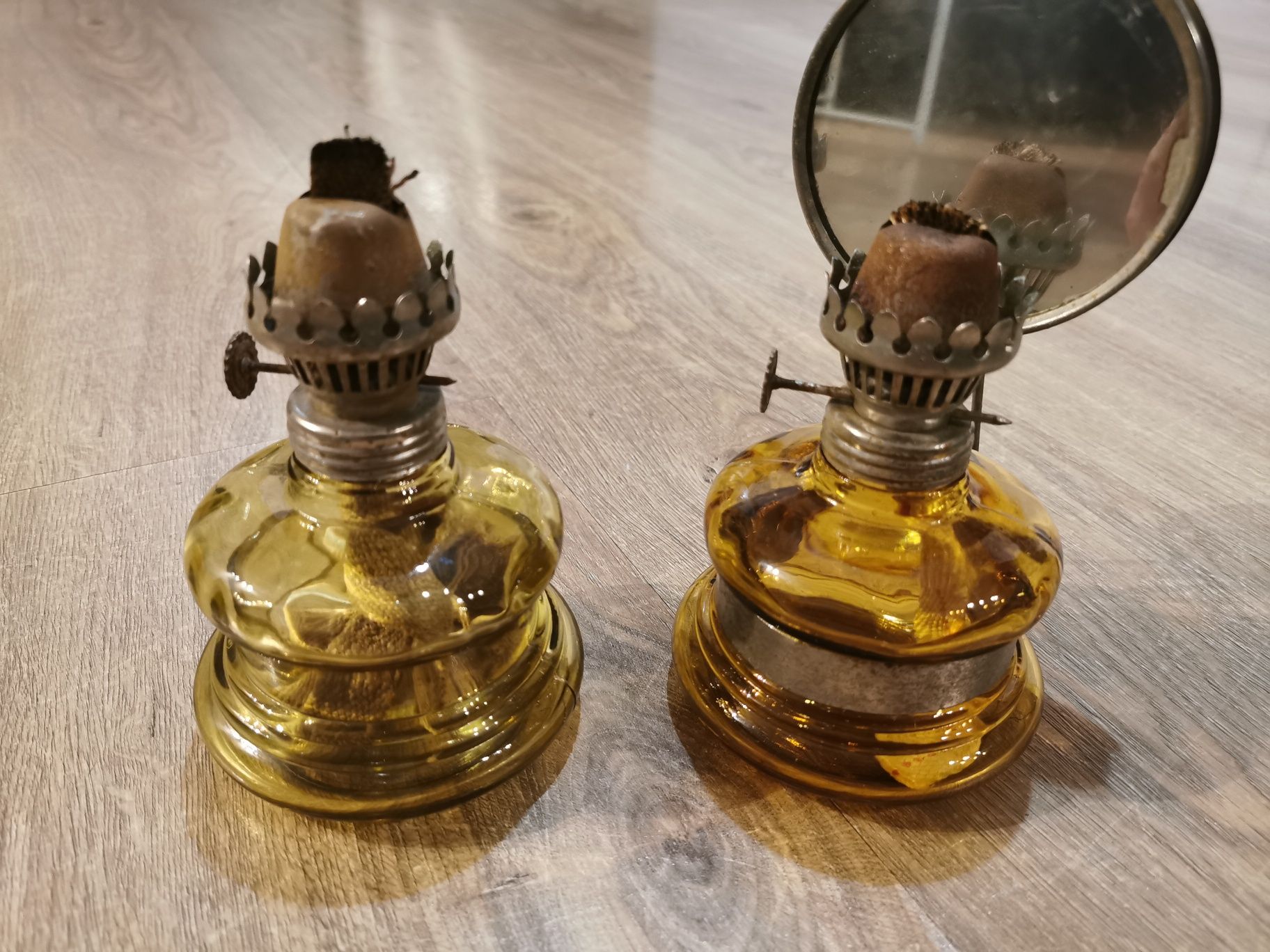 Lampa Naftowa stara 2 sztuki