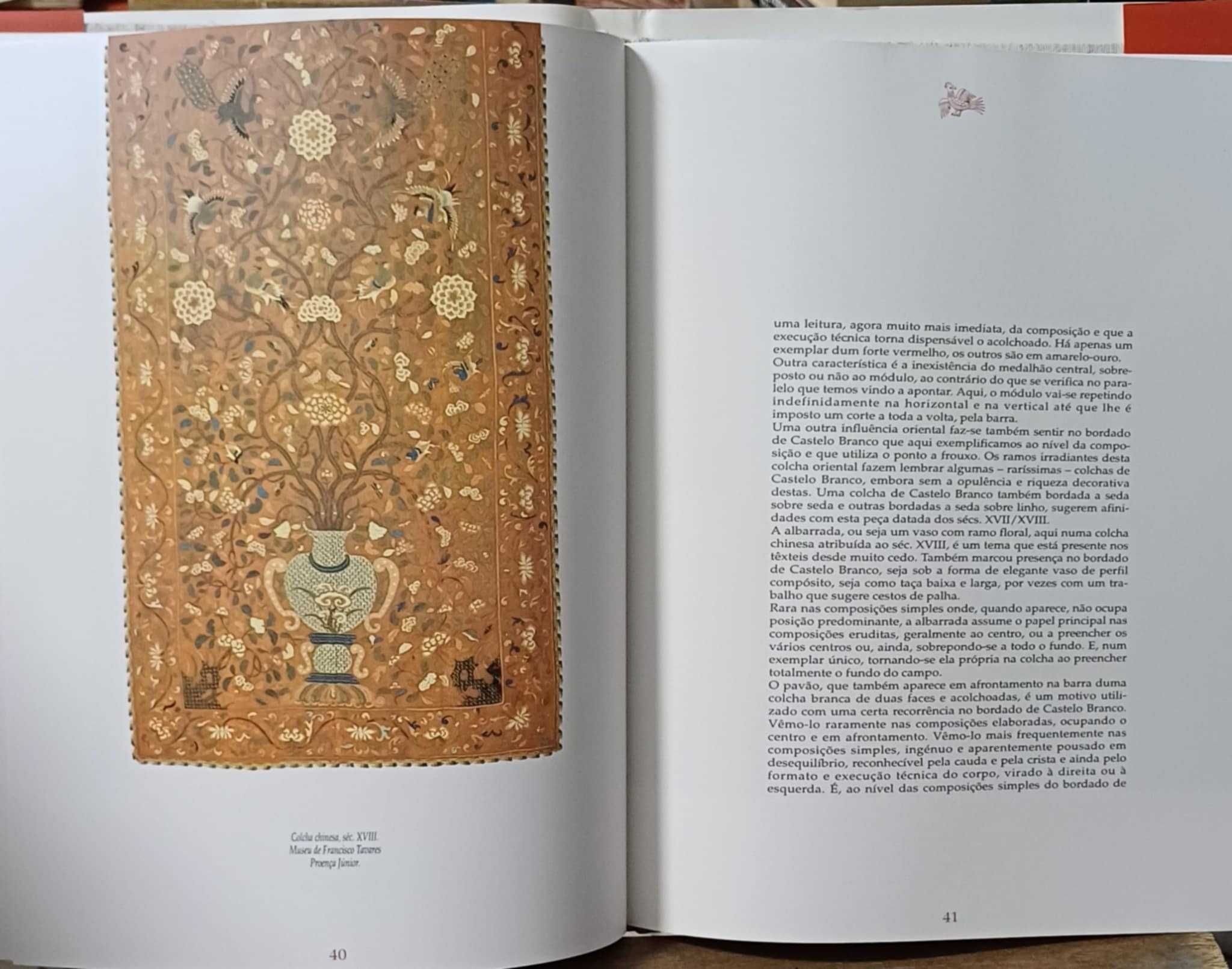 Livro "Colchas de Castelo Branco" -> Raro e NOVO