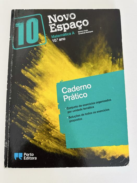 Caderno prático Matemática A “NOVO ESPAÇO” 10° ano