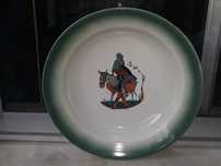 Antigo prato decorativo Loiça de Sacavem