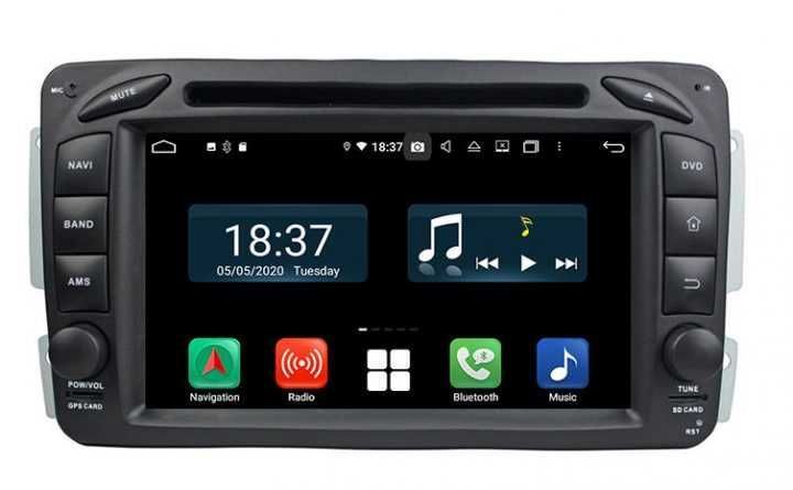 Radio Android 11 Mercedes CLK W209 W203 W168 W208  DVD gps PROM