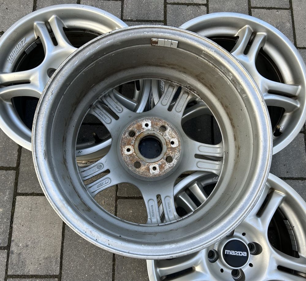 Felgi Mazda MX5 et35 4x100 Zender