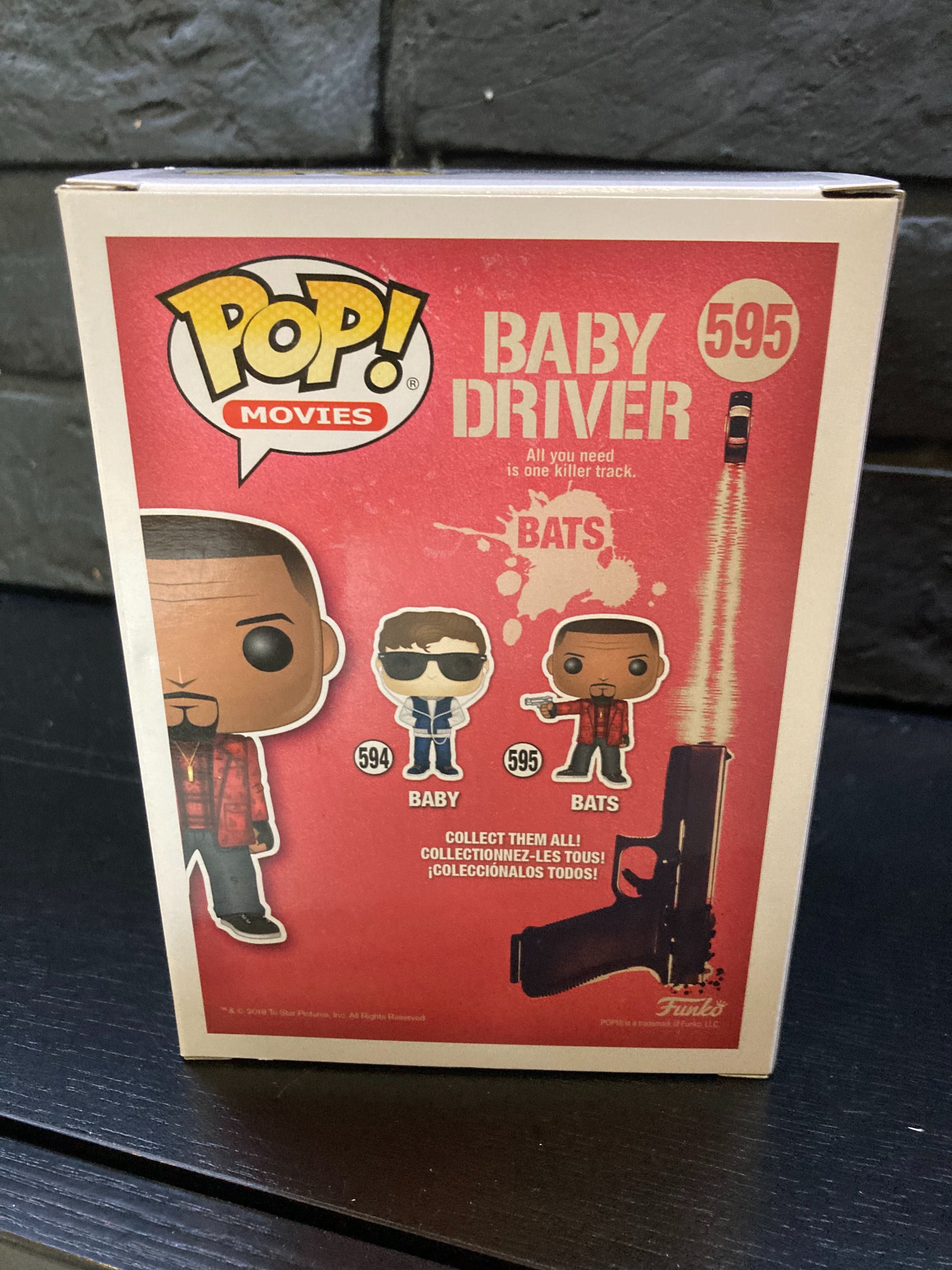 Bats Baby Driver Funko Pop