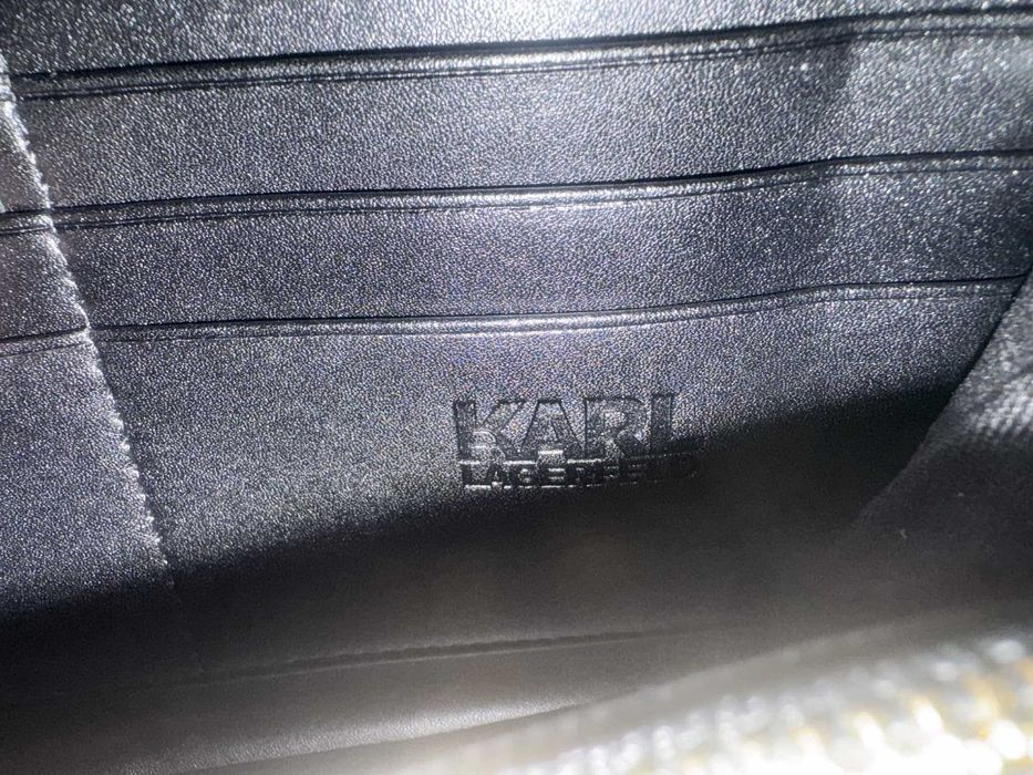 Portfel Karl Lagerfeld - skóra