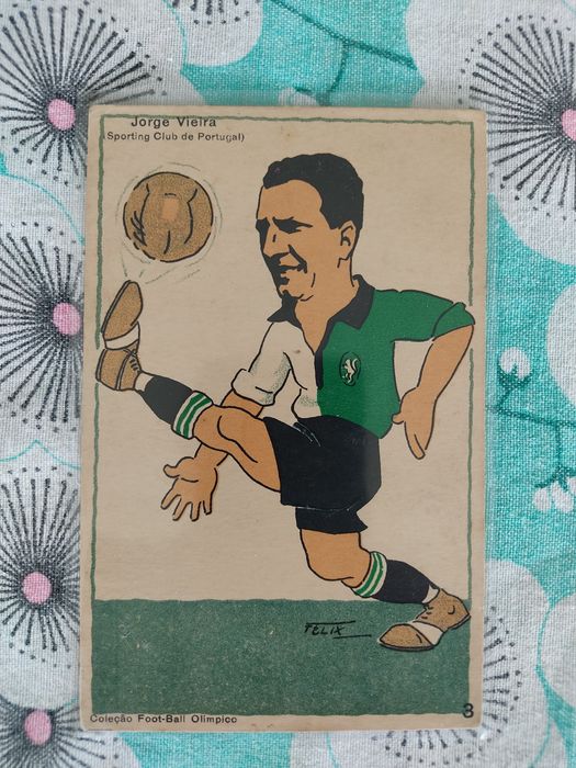 Postal de Jorge Vieira Sporting