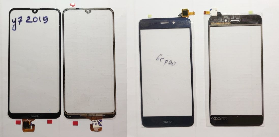 Huawei, Honor стекло, тачскрин для ремонта дисплея. Читать описание