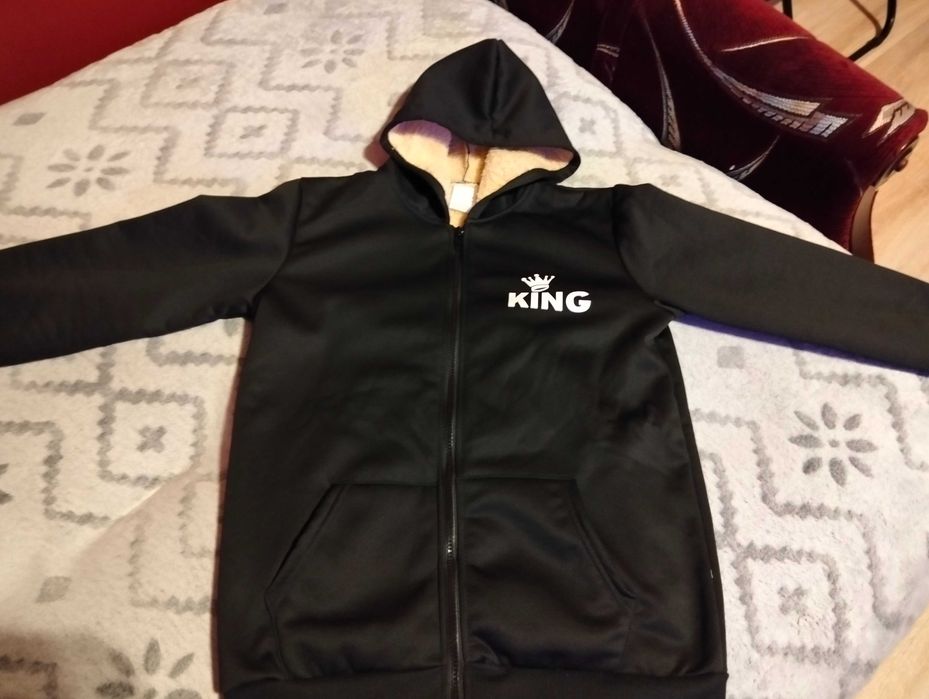 Nowa bluza ocieplana młodzieżowa