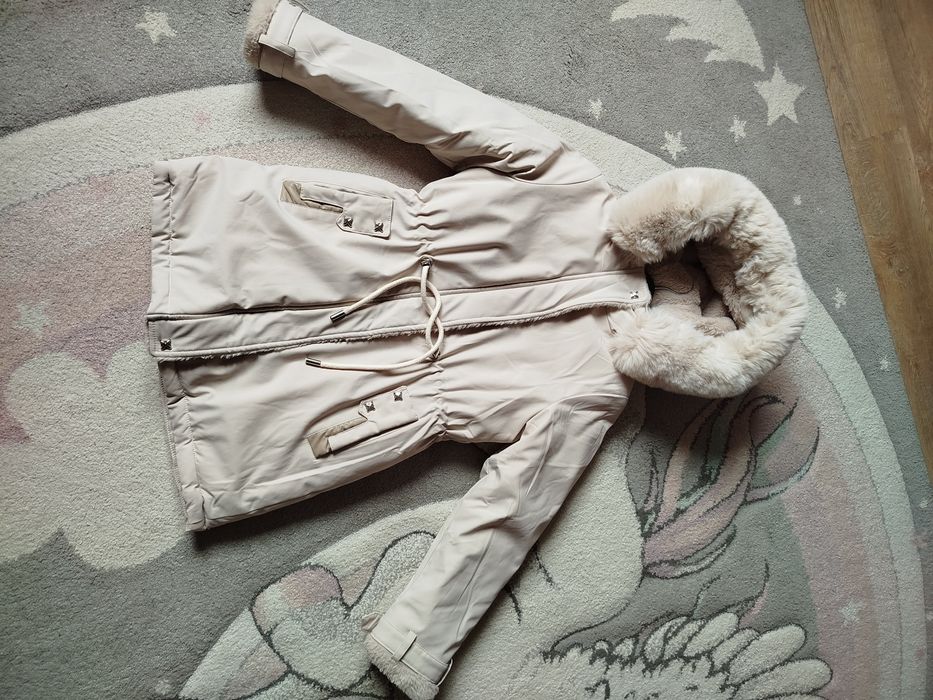 Kurtka zimowa dziewczęca 146