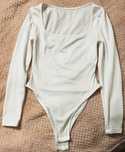 Body Branco com decote
