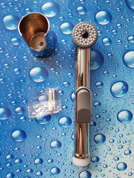 Лейка гигиеническая для биде или набор ZERIX BIDET SET-005 SUS