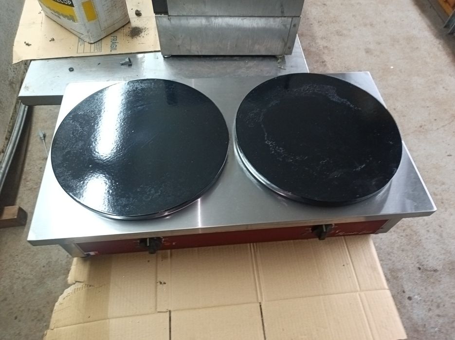 Crepeira Industrial dupla