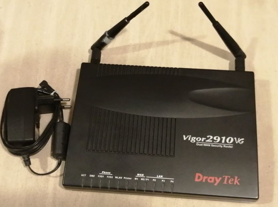 Router Draytek Vigor2910vg - Dual-WAN + 3G  secure router VoIP