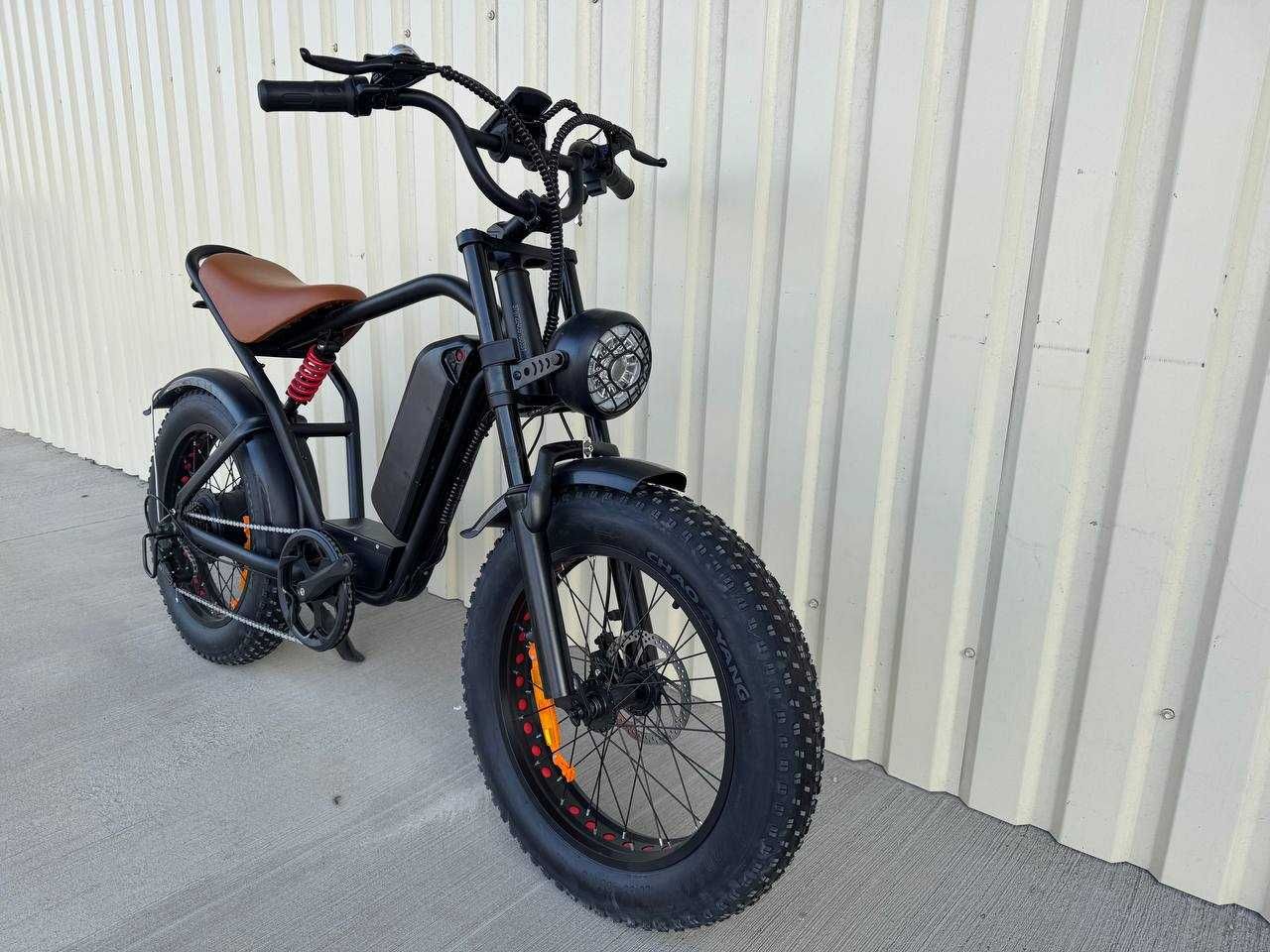 Электро ФЭТ БАЙК 1000 Вт пик аккумулятор 15,6 ампер часов  МОТО Harley