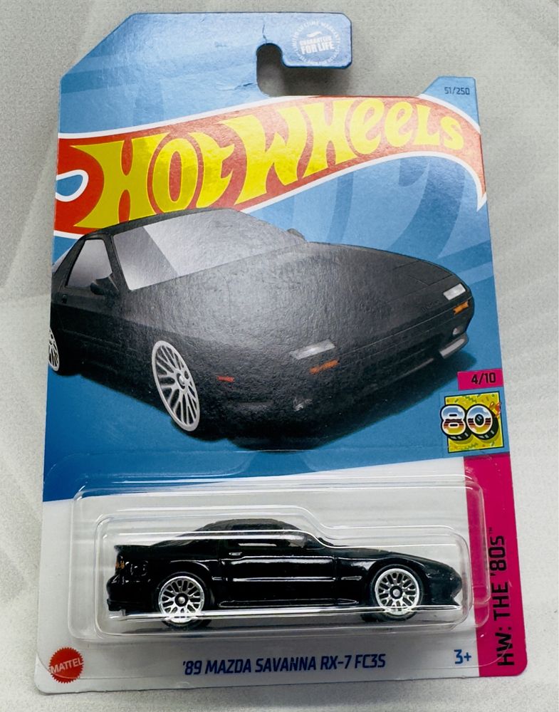 Колекційна машинка Хот Вілс Hot Wheels 89 Mazda Savanna RX-7 FC3S