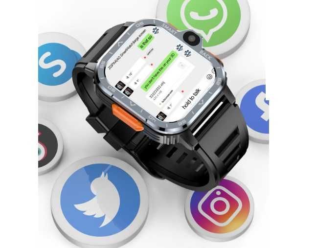 Смарт-часы Valdus PGD Android, GPS, 4 ГБ/64 Гб ПЗУ,
