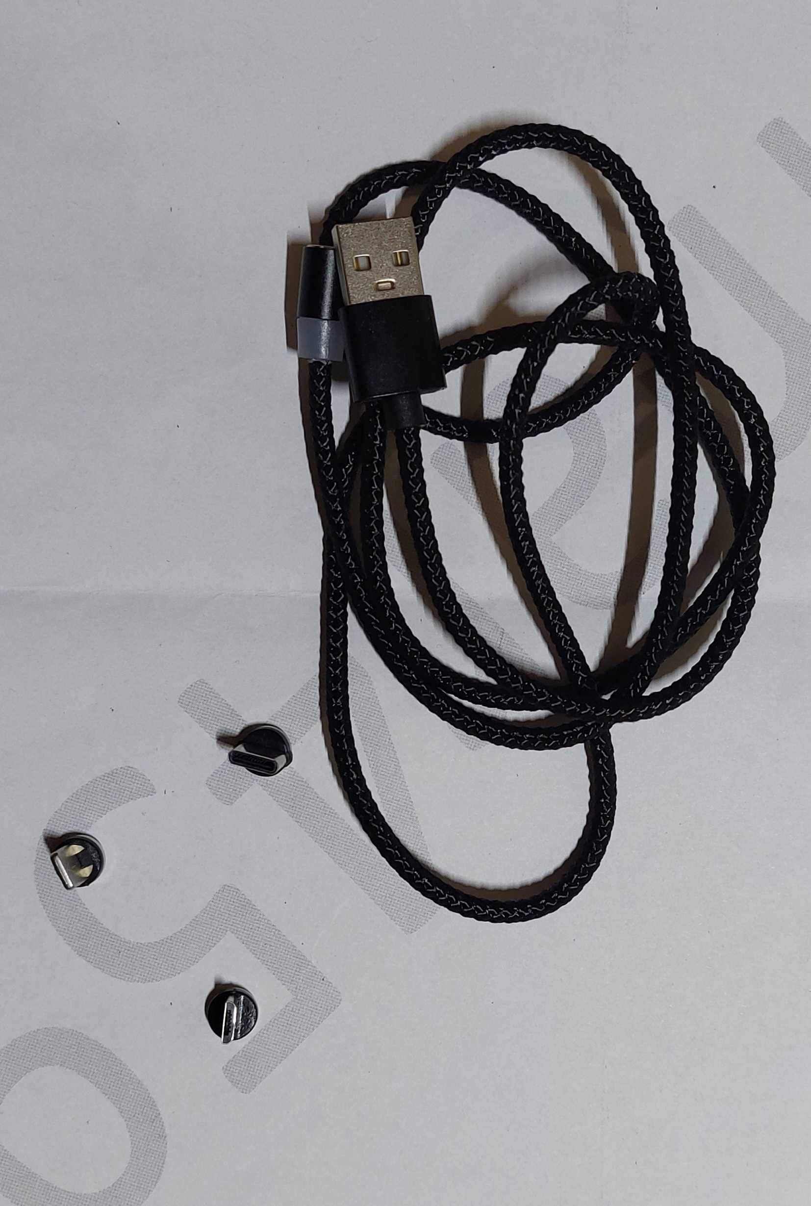 Kabel magnetyczny MICRO, USB C, IPHONE Apple kabel ładujący USB 3w1