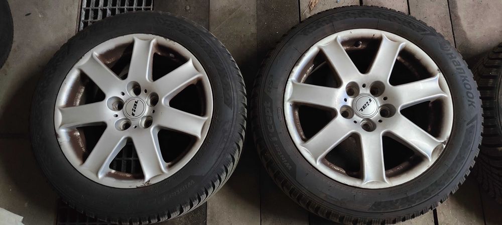 Opony zimowe Hankook 205/55 R16 91T + alufelgi Audi A3