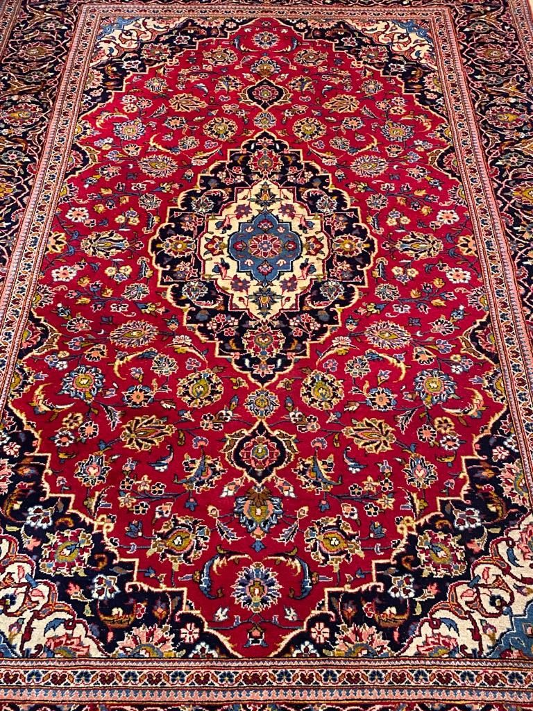 Keshan - Perski dywan - jak nowy   300 # 200 Ręcznie tkany wełniany