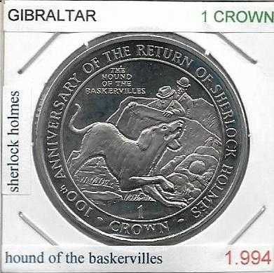 Gibraltar - - - "Sherlock Holmes" - - - - - Moedas
