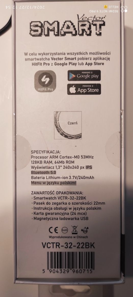 Smartwatch męski