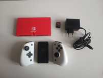 Nintendo Swich Oled Mario Edition + Nyxi + Gra