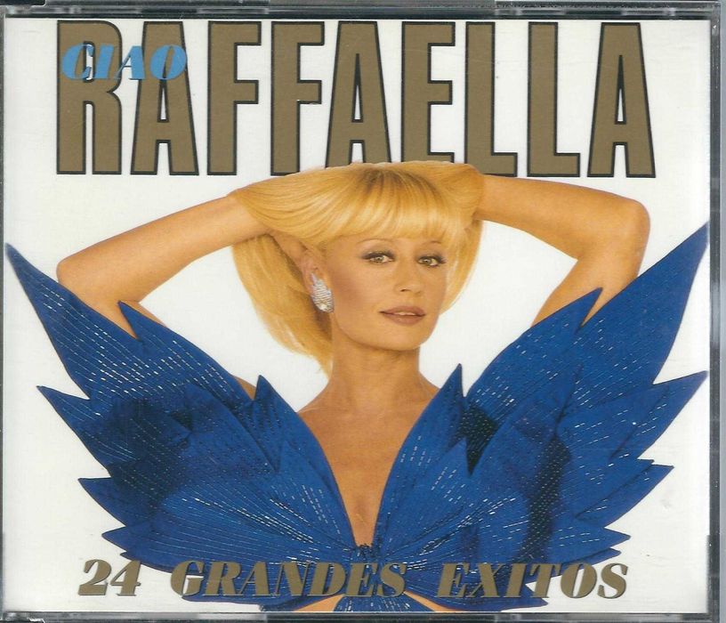 2 CD Raffaella Carra - Ciao Raffaella (1993) (Epic) Fat Box Case