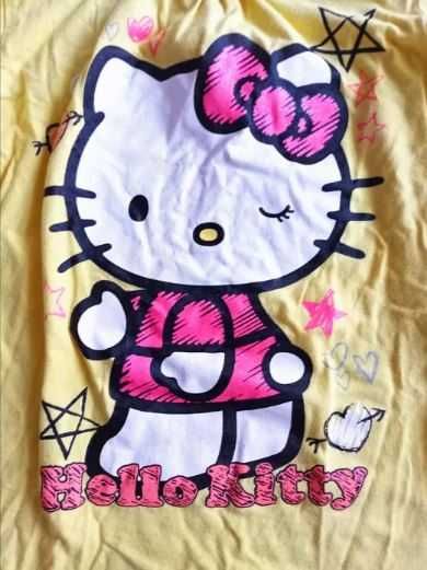 BEZ WAD Zestaw Hello Kitty 110cm 5 lat bluzka spódniczka #1149 #1327