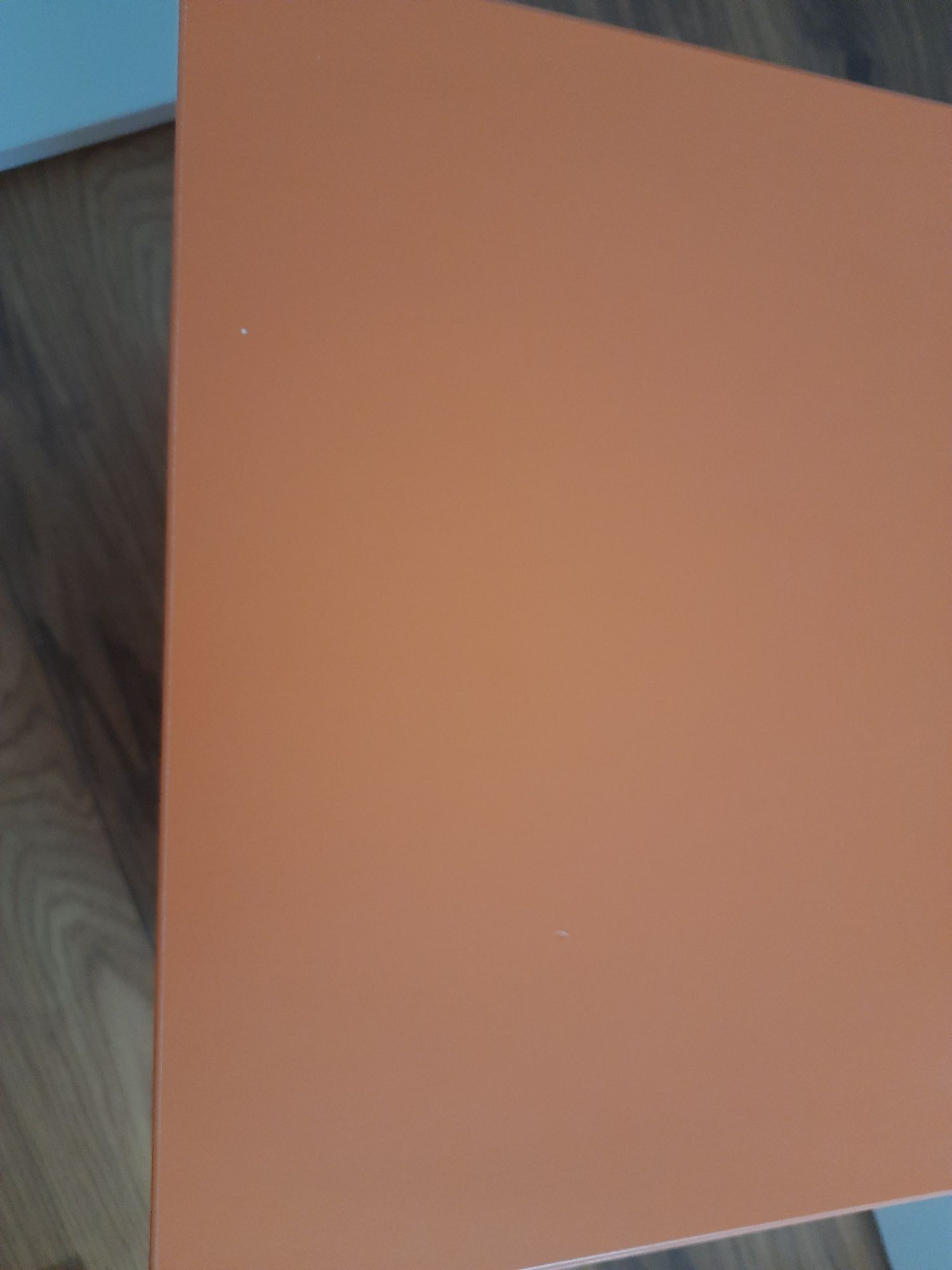 2 szafki ecket ikea pomaranczowa niebieska