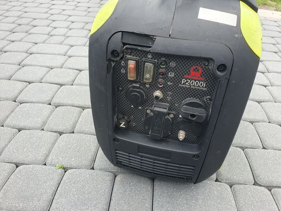 Agregat prądotwórczy walizkowy pramac p2000i z silnikiem Yamaha