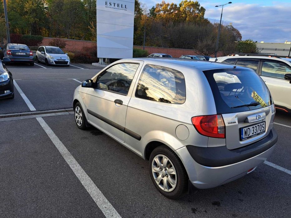 Hyundai Getz 2008 - mały przebieg, świetny stan, przegląd do 09.2026