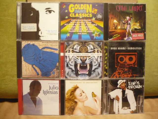 Sporo fajnej i różnej muzyki na płytach CD.Zapraszam.