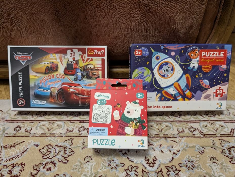 Дитячі настільні ігри та пазли