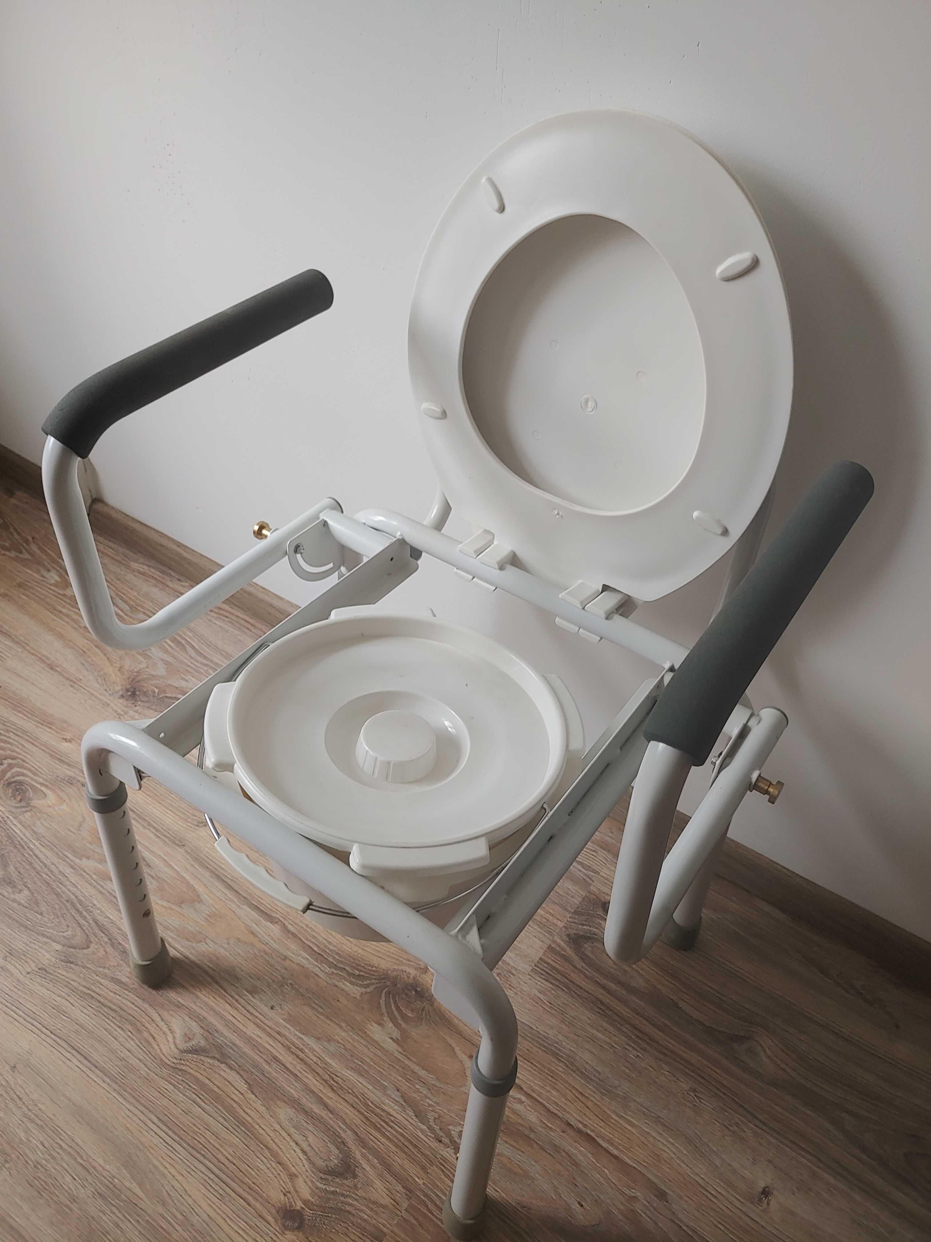 Krzesło toaletowe przenośne sanitarne WC Vermeiren Stacy