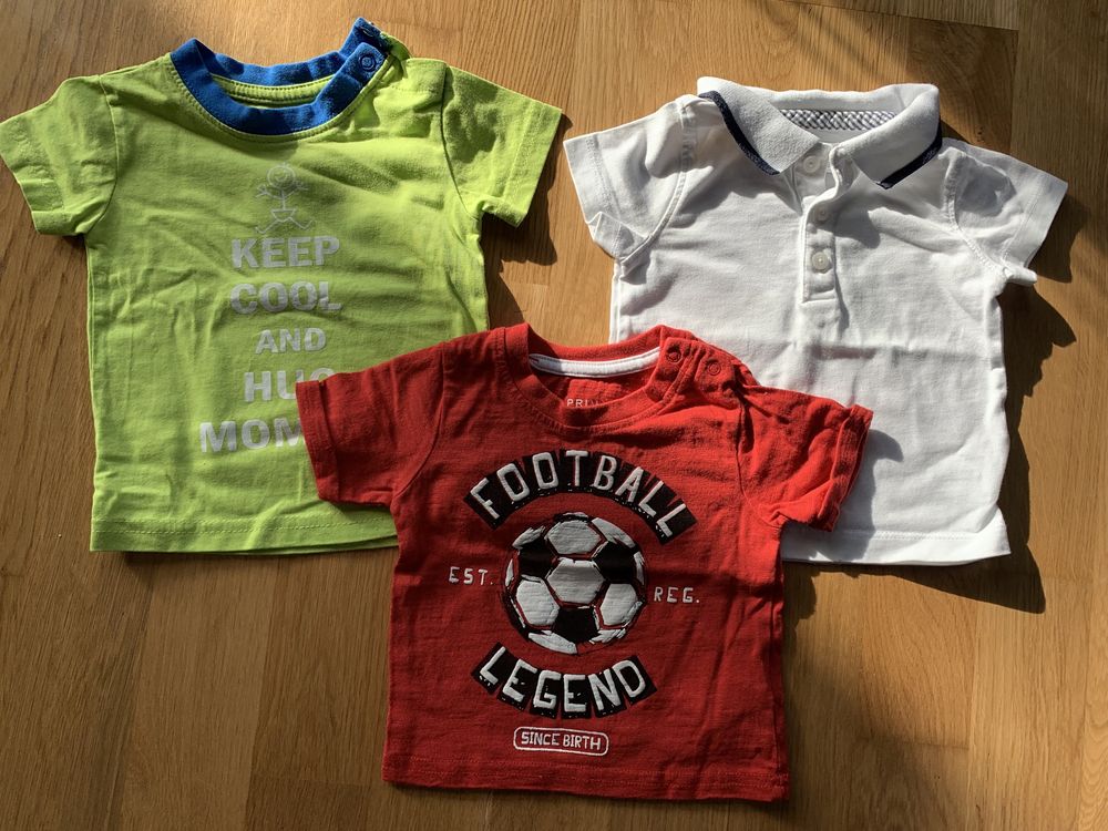 T-shirt koszulki 0-3m Primark George Gymboree