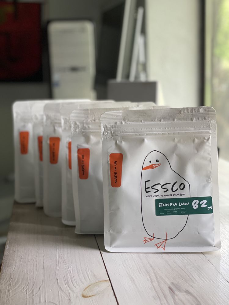 Кава для фільтру Essco ЕФІОПІЯ ЛІМУ (espresso)