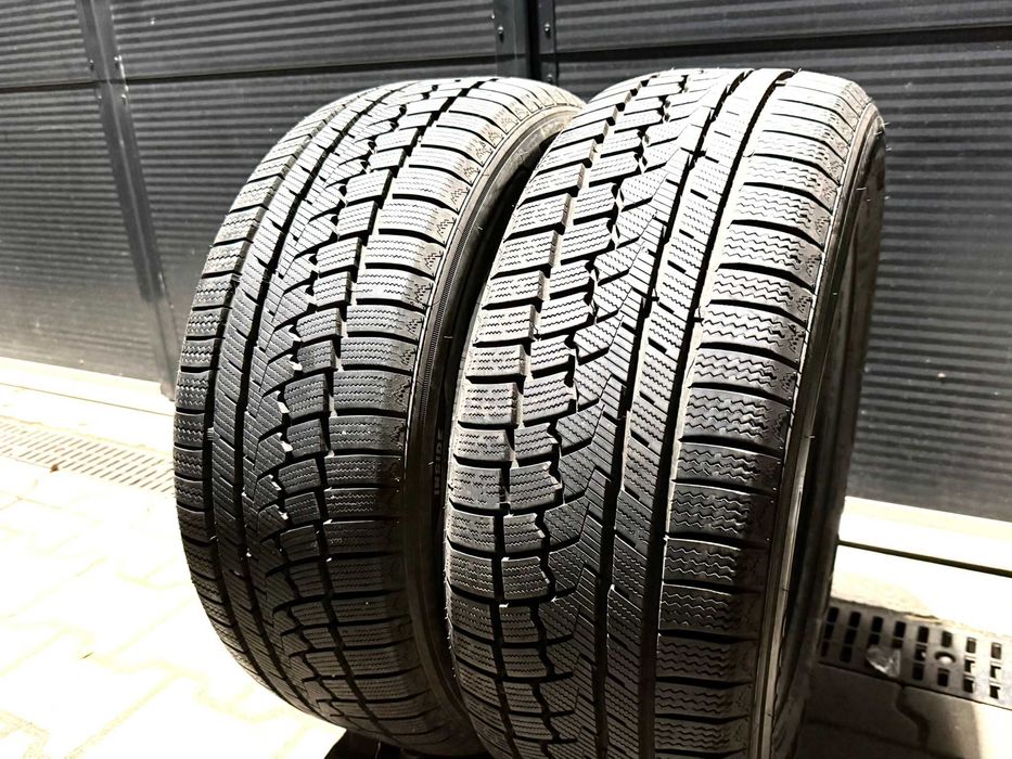 opony zimowe 215/55r16 rok24 7mm BARDZO ŁADNE Zeetex 2szt #882