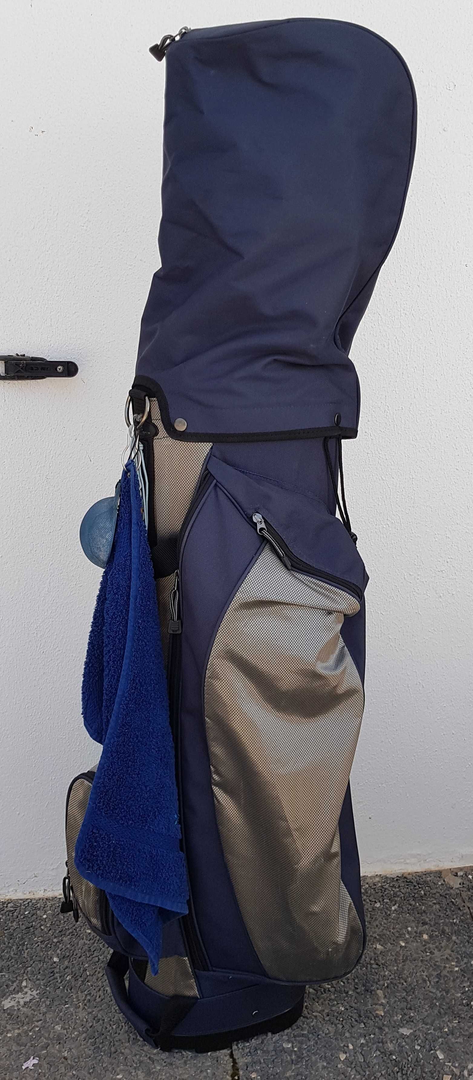 Dark blue cartbag as new / Saco de golfe azul como novo