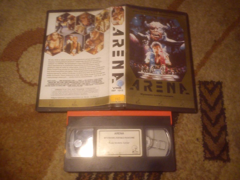 Film VHS Arena Wyzwanie zostało rzucone