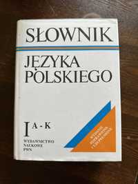 Słownik języka polskiego 1 A-K Wydawncitwo Naukowe PWN