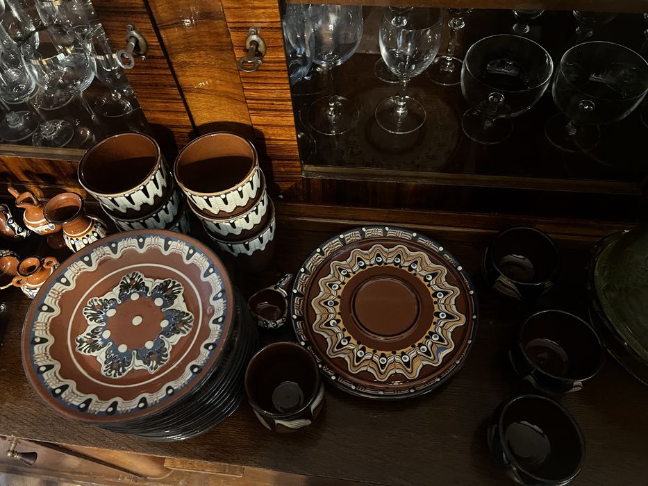 Ceramika bułgarska zestaw różny