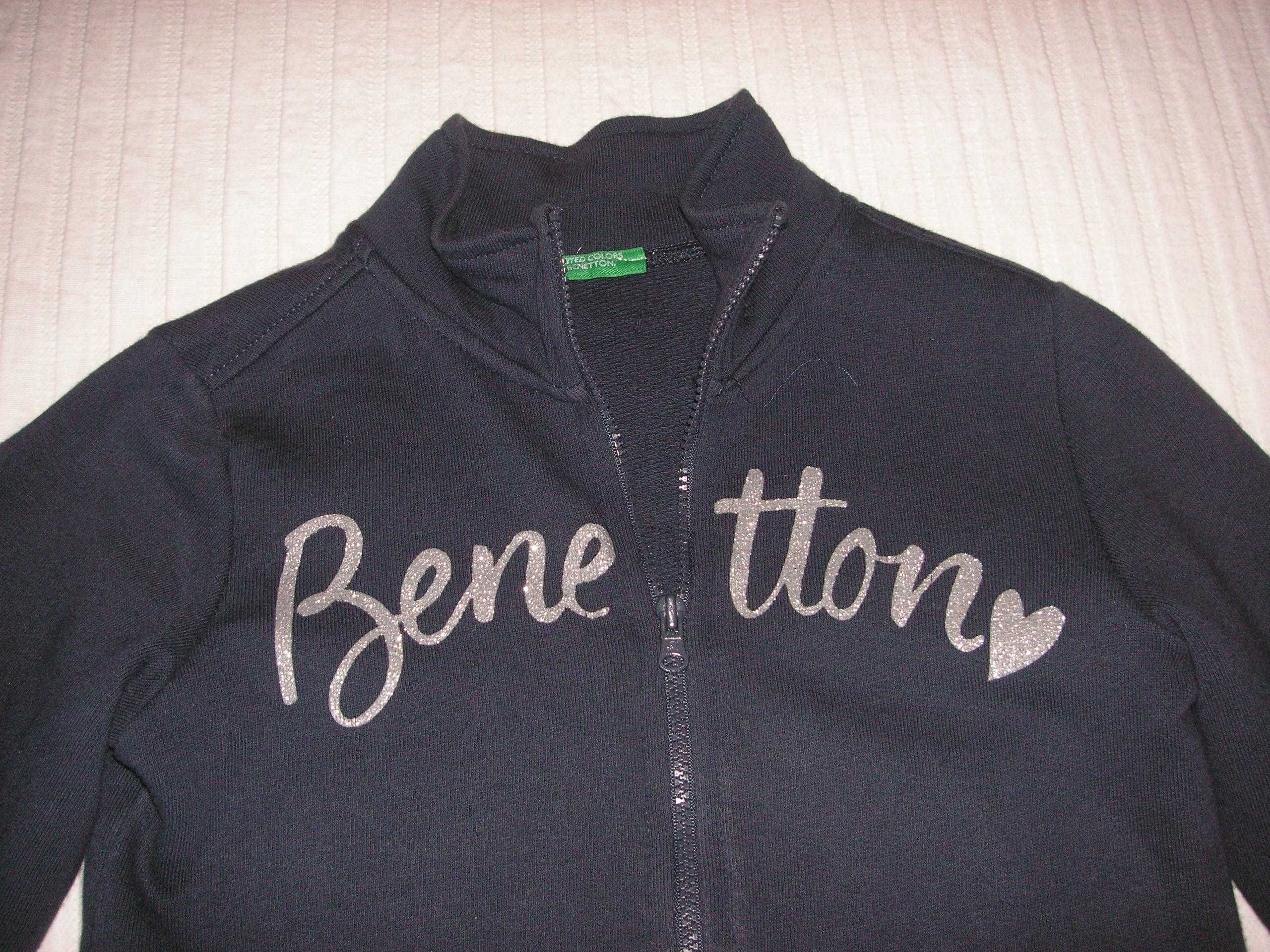 Sweat / Casaco  Benetton e Leggings T - 6/7 Anos