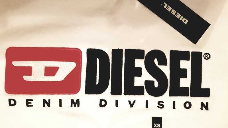 Biała bluza DIESEL M