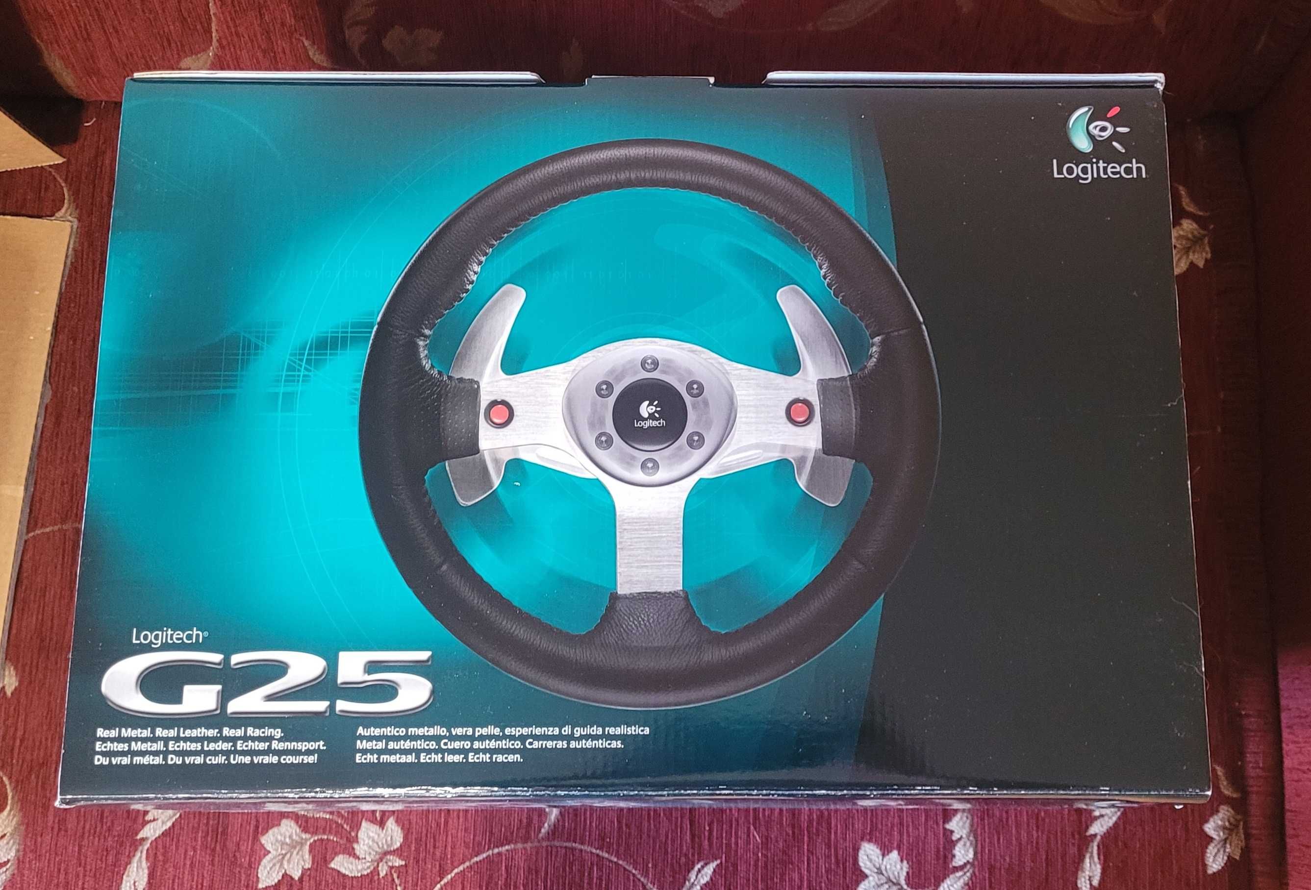 Руль logitech g25 (комплект)