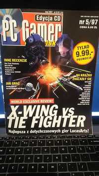 PC Gamer 5/97 czasopismo gry